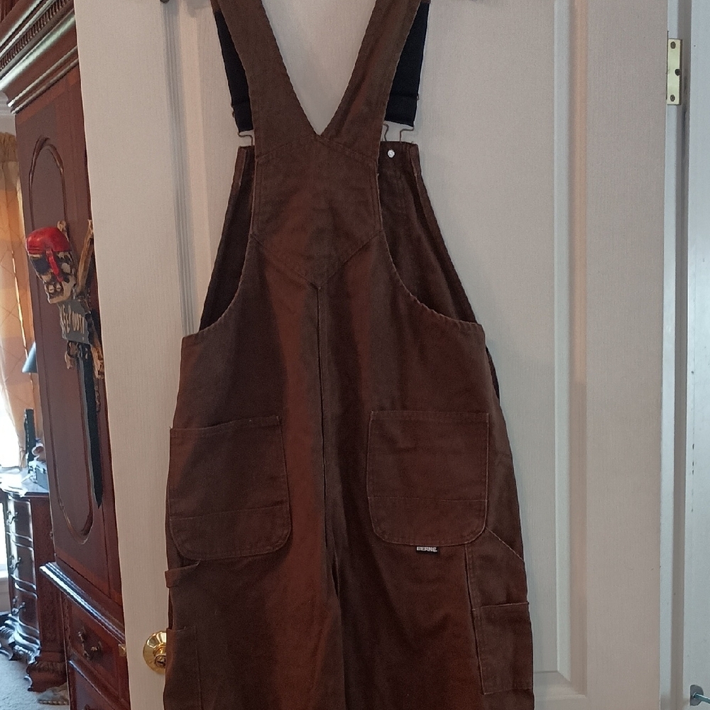 Berne Carpenter Overalls with Adjustable Straps 38x30 - Picture 5 of 7
